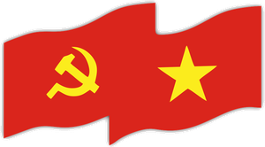Cờ Đảng và Quốc kỳ Việt Nam
